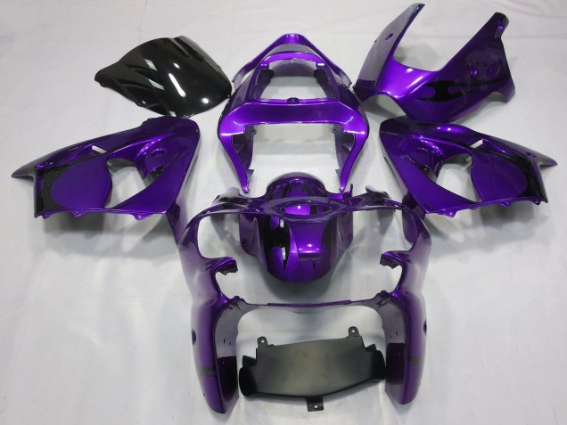 2000-2002 Kawasaki ZX6R Motorcycle Fairings - Purple Canada Websites