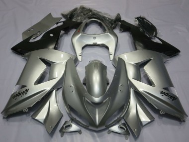 2003-2004 Kawasaki ZX6R Motorcycle Fairings - Silver Canada Websites