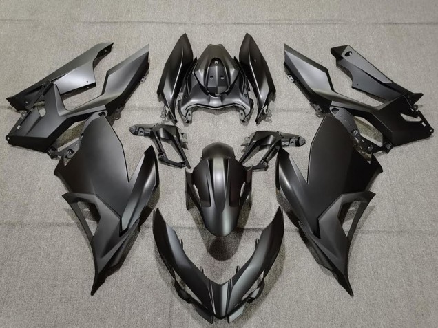 2018-2024 Kawasaki Ninja 400 Motorcycle Fairings - Matte Black Canada Websites
