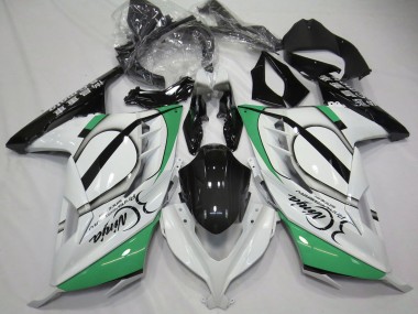 2013-2024 Kawasaki Ninja 300 Motorcycle Fairings - Glossy White Green Black Canada Websites