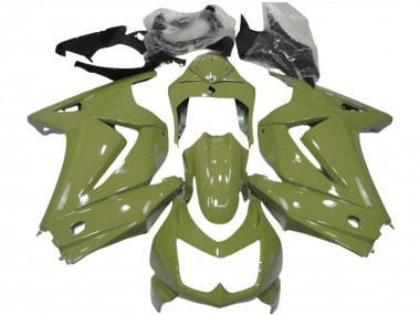 2008-2012 Kawasaki Ninja 250 Motorcycle Fairings - Olive Green Canada Websites