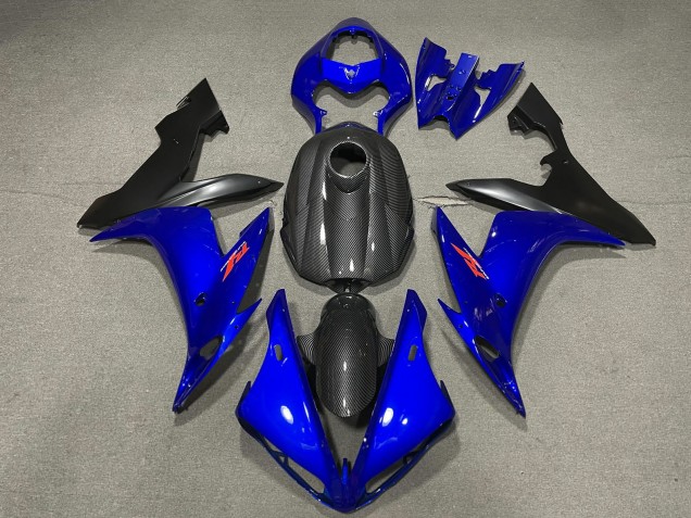 2004-2006 Yamaha R1 Motorcycle Fairings - Carbon Fiber Style Blue Canada Websites