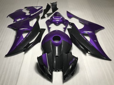 2008-2016 Yamaha R6 Motorcycle Fairings - Purple Carbon Fiber Style Canada Websites