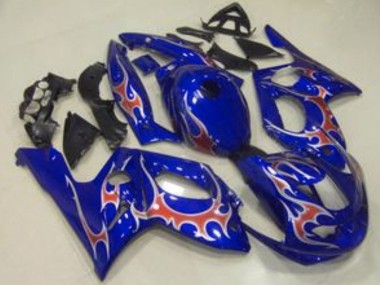 1996-2007 Yamaha YZF600R Thundercat Motorcycle Fairings - Blue Red Canada Websites