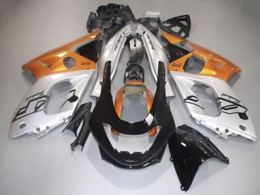 1996-2007 Yamaha YZF600R Thundercat Motorcycle Fairings - Silver Orange Black Canada Websites