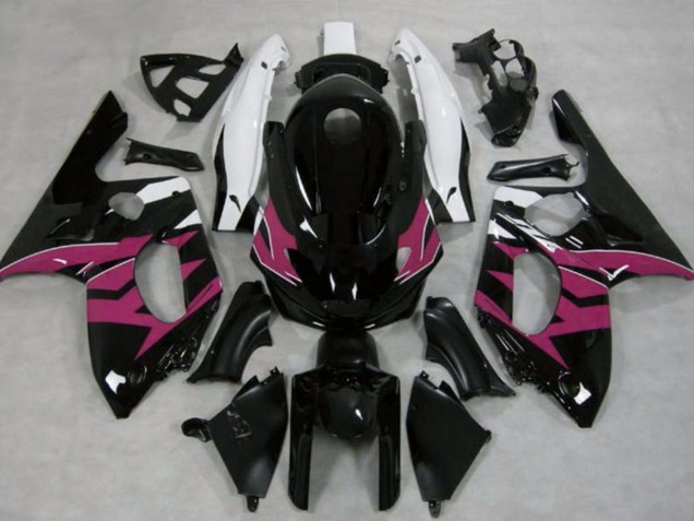 1996-2007 Yamaha YZF600R Thundercat Motorcycle Fairings - Glossy Black Dark Pink White Canada Websites