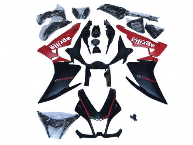 2009-2015 Aprilia RSV4 1000 Abs Motorcycle Fairings - Matte Black Red Canada Websites