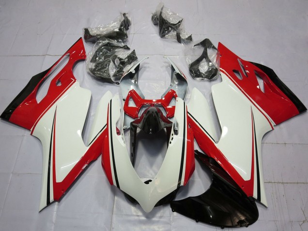 2011-2014 Ducati 899 1199 Motorcycle Fairings - White Red Green Glossy Black Canada Websites