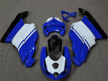 2003-2004 Ducati 749 999 Motorcycle Fairings - White Blue Glossy Black Canada Websites