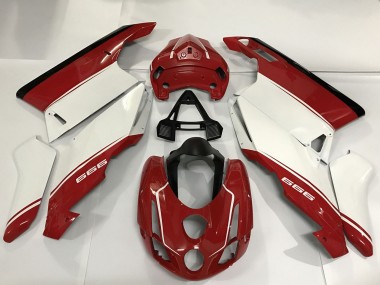 2003-2004 Ducati 999 Motorcycle Fairings - White Red Black Canada Websites