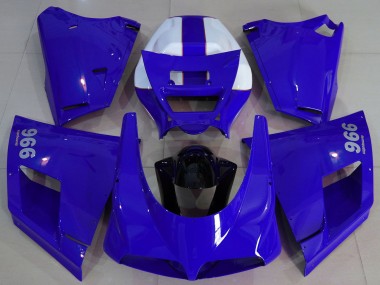 1993-2005 Ducati 996 Motorcycle Fairings - Blue Black Canada Websites