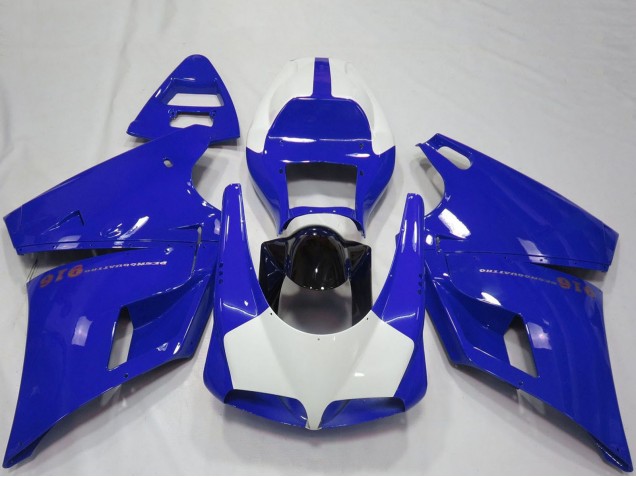 1993-2005 Ducati 916 Motorcycle Fairings - Blue Glossy Black Canada Websites