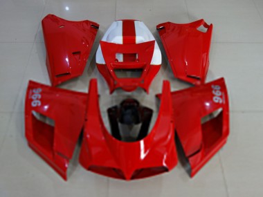 1993-2005 Ducati 996 Motorcycle Fairings - Glossy Red White Black Canada Websites