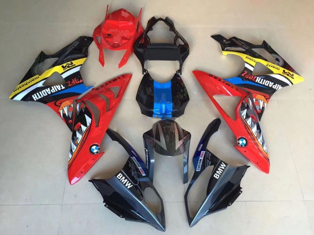 2009-2014 BMW S1000RR Motorcycle Fairings - Yellow Blue Red Black Shark Canada Websites
