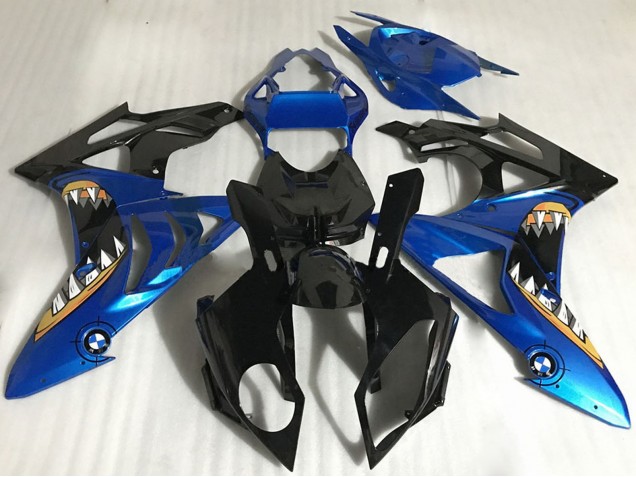 2017-2018 BMW S1000RR Motorcycle Fairings - Blue Glossy Black Orange Shark Canada Websites