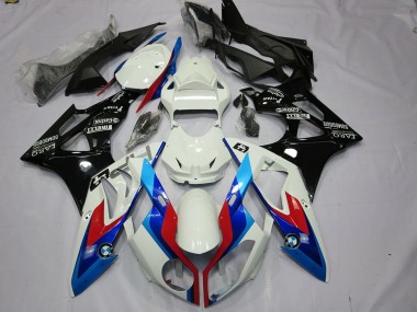 2009-2014 BMW S1000RR Motorcycle Fairings Kit - White Red Blue Glossy Black Canada Websites