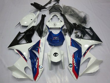 2009-2014 BMW S1000RR Motorcycle Fairing - White Red Blue Glossy Black Canada Websites