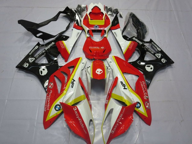 2009-2014 BMW S1000RR Motorcycle Fairings - White Red Yellow Glossy Black Canada Websites