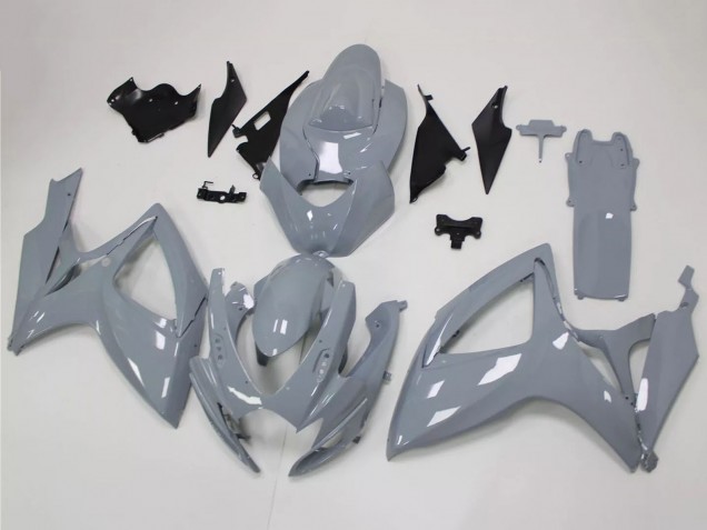 2006-2007 Suzuki GSXR 600 / GSXR 750 Motorcycle Fairing Kits - Nardo Grey Canada Websites