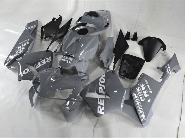 2005-2006 Honda CBR600RR Motorcycle Fairings - Nardo Grey White Repsol Canada Websites