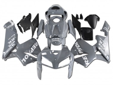 2005-2006 Honda CBR600RR Motorcycle Fairings - Nardo Grey White Repsol Canada Websites