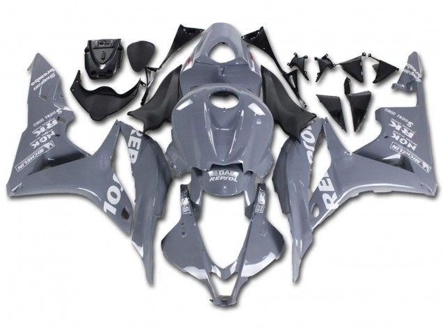 2007-2008 Honda CBR600RR Motorcycle Fairings - Nardo Grey White Repsol Canada Websites