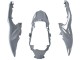 2009-2016 Suzuki GSXR 1000 Motorcycle Fairings - Nardo Grey Black Canada Websites