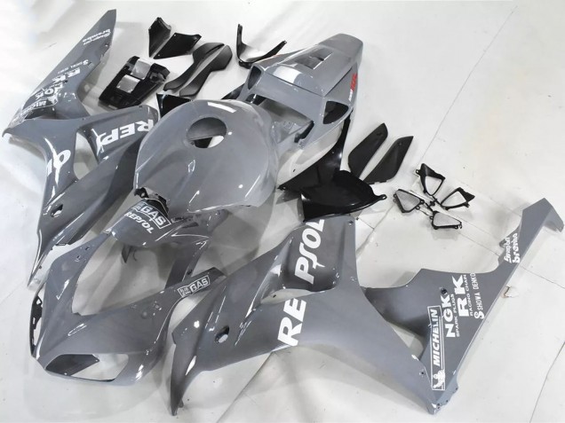 2006-2007 Honda CBR1000RR Motorcycle Fairings - Nardo Grey White Repsol Canada Websites