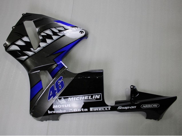 2005-2006 Honda CBR600RR Motorcycle Fairings - Nardo Grey Shark Canada Websites