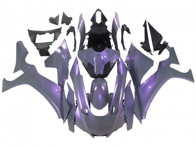 2020-2025 Yamaha YZF 1000 R1 Motorcycle Fairings - Chameleon Grey Dazz Pearl Purple Canada Websites