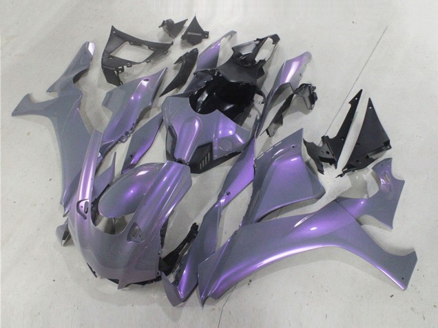 2021-2024 Yamaha YZF R7 Motorcycle Fairings - Chameleon Grey Dazz Pearl Purple Canada Websites