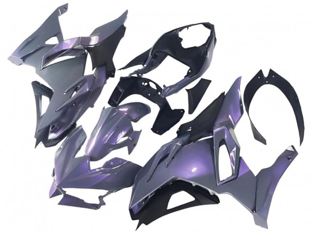 2024-2025 Kawasaki Ninja 500 EX500R Motorcycle Fairings - Chameleon Grey Dazz Pearl Purple Canada Websites