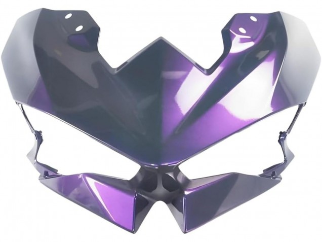 2024-2025 Kawasaki Ninja 500 EX500R Motorcycle Fairings - Chameleon Grey Dazz Pearl Purple Canada Websites