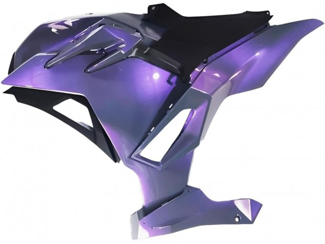 2024-2025 Kawasaki Ninja 500 EX500R Motorcycle Fairings - Chameleon Grey Dazz Pearl Purple Canada Websites