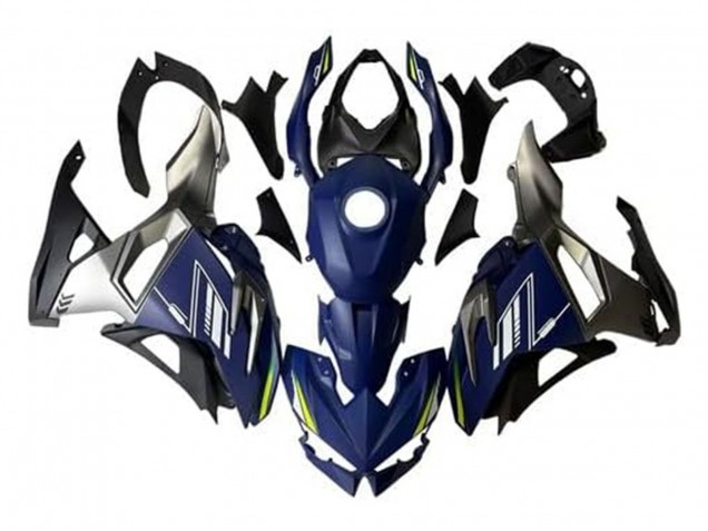 2024-2025 Kawasaki Ninja 500 EX500R Motorcycle Fairings - Blue White Yellow Silver Black Canada Websites
