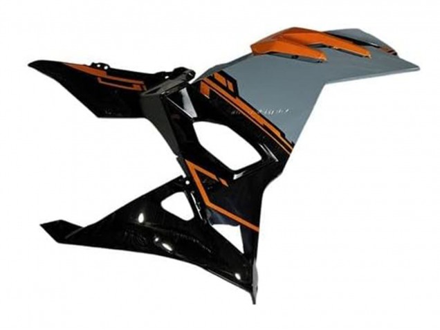2024-2025 Kawasaki Ninja 500 EX500R Motorcycle Fairings - Nardo Grey Orange Black Canada Websites