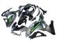 2024-2025 Kawasaki Ninja 500 EX500R Motorcycle Fairings - Grey Green Black Canada Websites