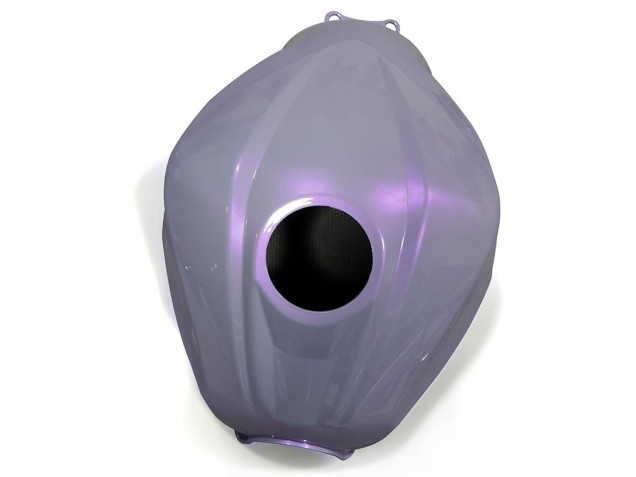 2013-2024 Kawasaki EX300 Motorcycle Fairings - Chameleon Grey Dazz Pearl Purple Canada Websites