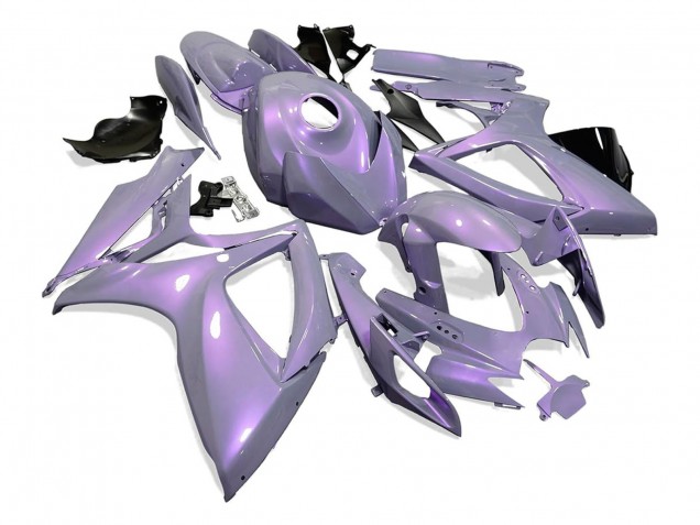 2006-2007 Suzuki GSXR 600 / GSXR 750 Motorcycle Fairings - Chameleon Grey Dazz Pearl Purple Canada Websites