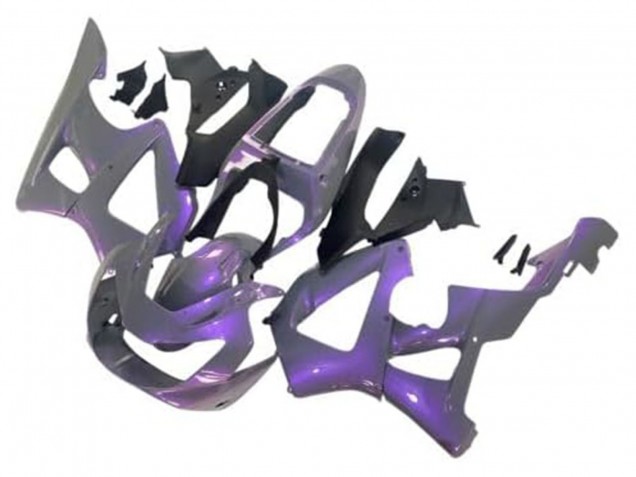 2000-2001 Honda CBR900RR 929 Motorcycle Fairings - Chameleon Grey Dazz Pearl Purple Canada Websites