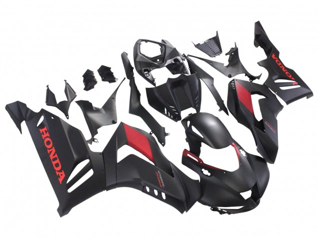 2020-2023 Honda CBR1000RR-R Motorcycle Fairings - Matte Black Red Canada Websites