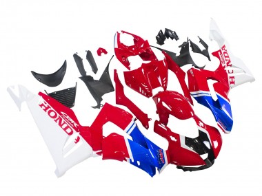 2020-2023 Honda CBR1000RR-R Motorcycle Fairings Kits - White Red Blue HRC Canada Websites