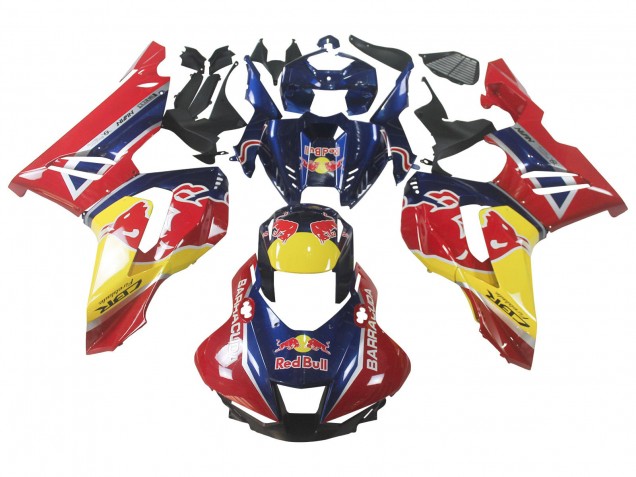 2020-2023 Honda CBR1000RR-R Motorcycle Fairings - Blue Yellow Red Bull Canada Websites