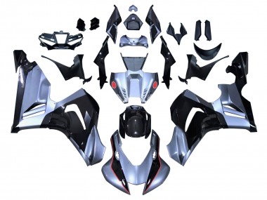 2020-2023 Honda CBR1000RR-R Motorcycle Fairings - Silver Glossy Black Canada Websites