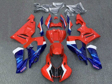 2020-2023 Honda CBR1000RR-R Motorcycle Fairings Kit - White Red Blue HRC Canada Websites