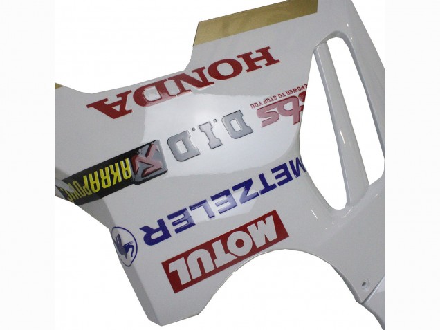 2020-2023 Honda CBR1000RR-R Motorcycle Fairings - White Red Gold Motul HRC Canada Websites