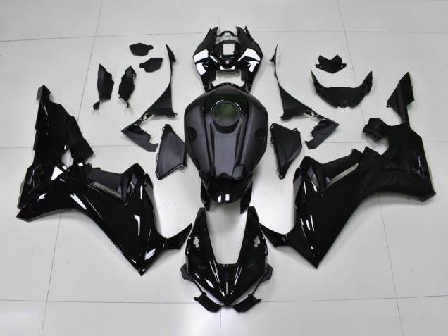 2020-2023 Honda CBR1000RR-R Motorcycle Fairings - Glossy Black Matte Black Canada Websites