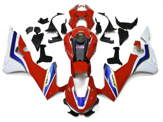2020-2023 Honda CBR1000RR-R Motorcycle Fairing - White Red Blue HRC Canada Websites