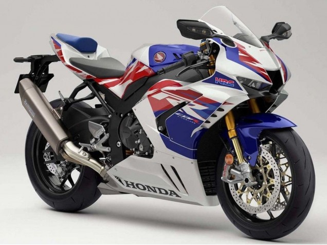 2020-2023 Honda CBR1000RR-R Motorcycle Fairings - White Red Blue HRC Canada Websites