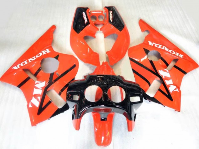 1987-1989 Honda CBR400RR NC23 Motorcycle Fairings - Orange Glossy Black Canada Websites
